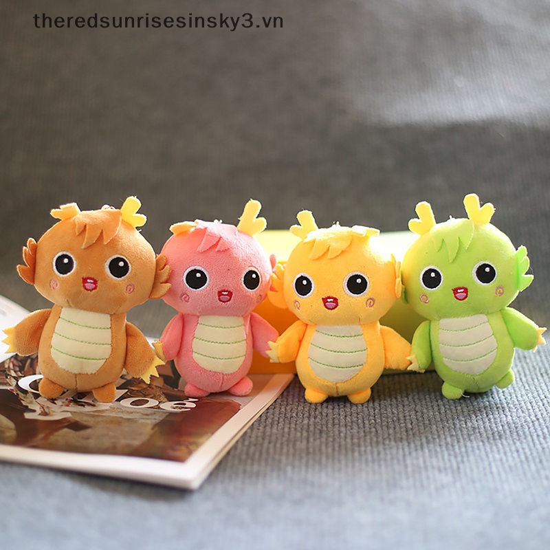 Móc Khóa Khủng Long Nhồi Bông 12CM Đáng Yêu Thời Trang