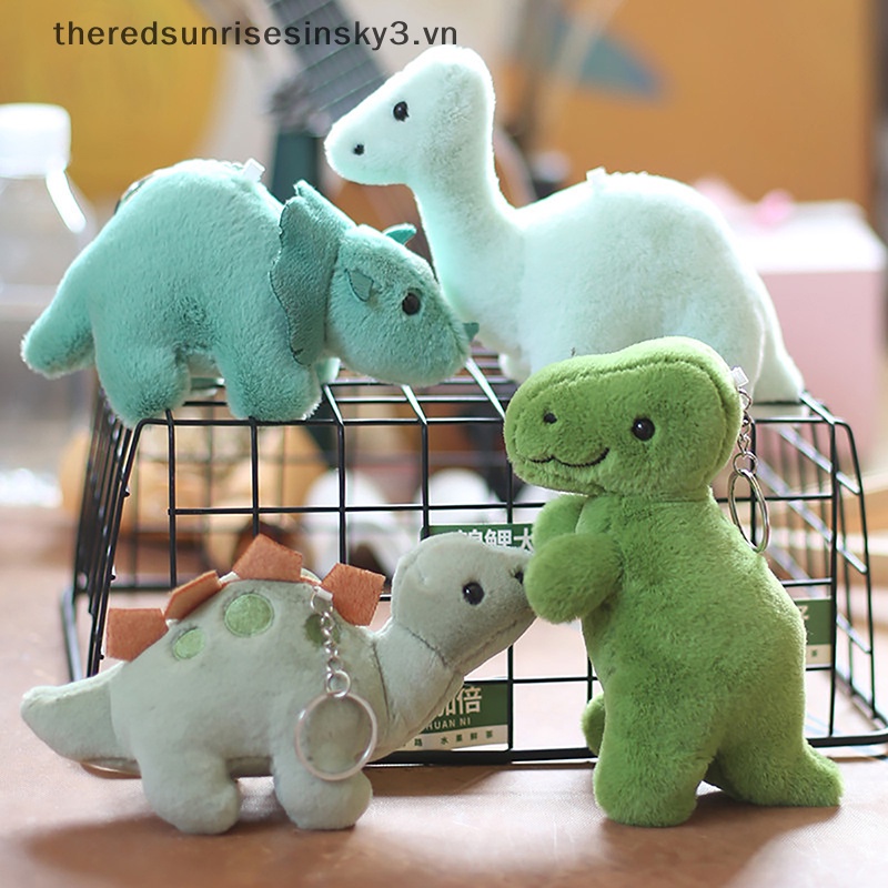 1 Móc Khóa Hình Khủng Long Nhồi Bông Dễ Thương