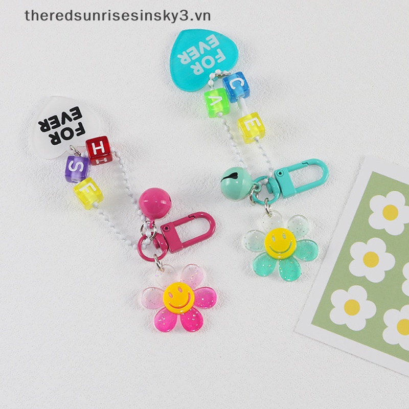 1 Móc Khóa Hình Hoa Hướng Dương Dễ Thương Dành Cho Nữ