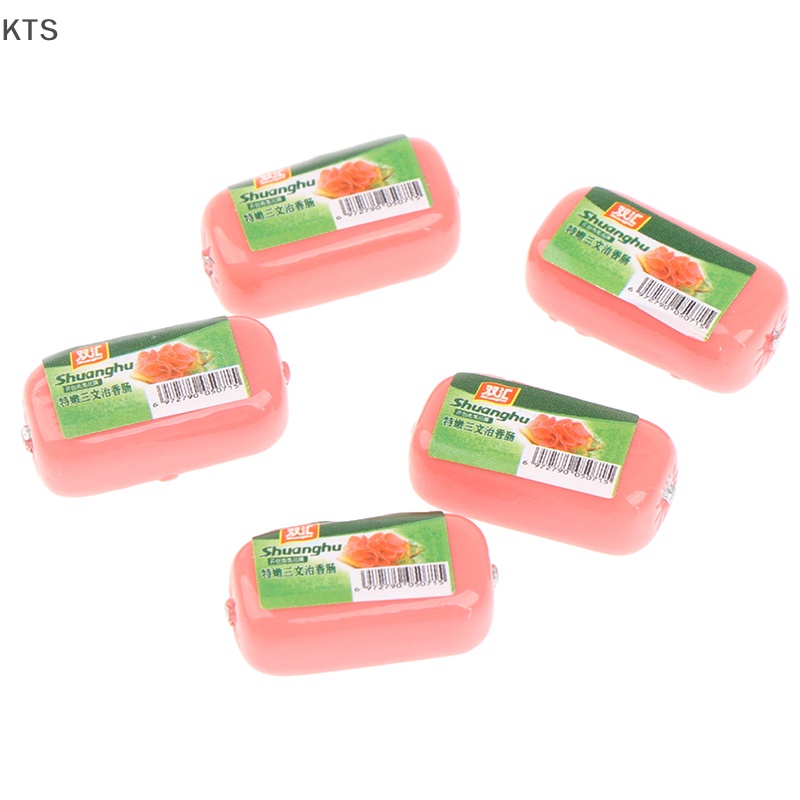 Set 5 Mô Hình Bánh Hot Dog Dachshund KT