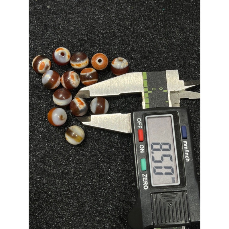 Đá phong thuỷ dzi tây tạng dược sư viên dzi chữa lành