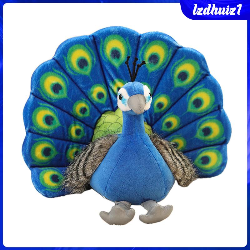 Chim Công Nhồi Bông Mềm Mại Dễ Thương Cho Bé