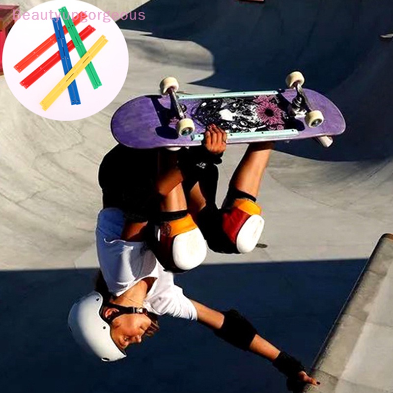 1 Cặp Dải Trượt Ván Bằng Nhựa Chống Va Chạm