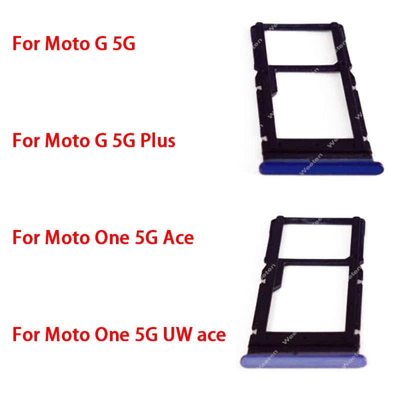 Khay Đựng Thẻ sim Dành Cho motorola moto g 5g plus one 5g ace one 5g uw ace sim
