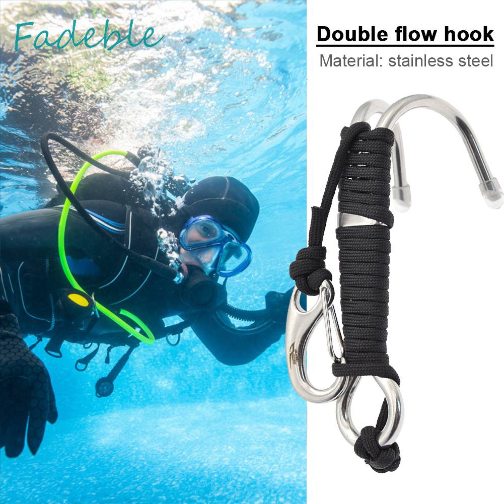 Móc Hai Đầu Bằng Thép Không Gỉ Trọng Lượng Nhẹ Cho Hoạt Động Dưới Nước