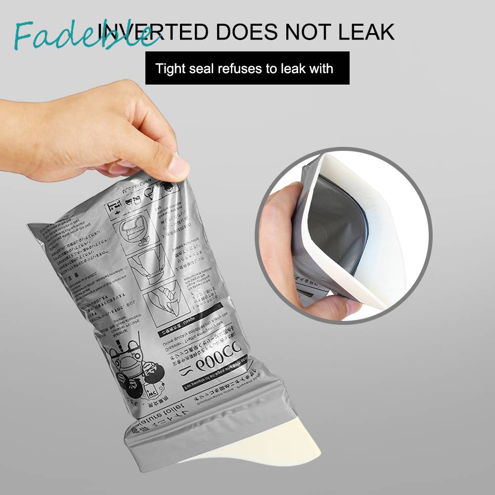 Set 4 Túi Đi Vệ Sinh Khẩn Cấp Sử Dụng Một Lần Cho Nam Và Nữ