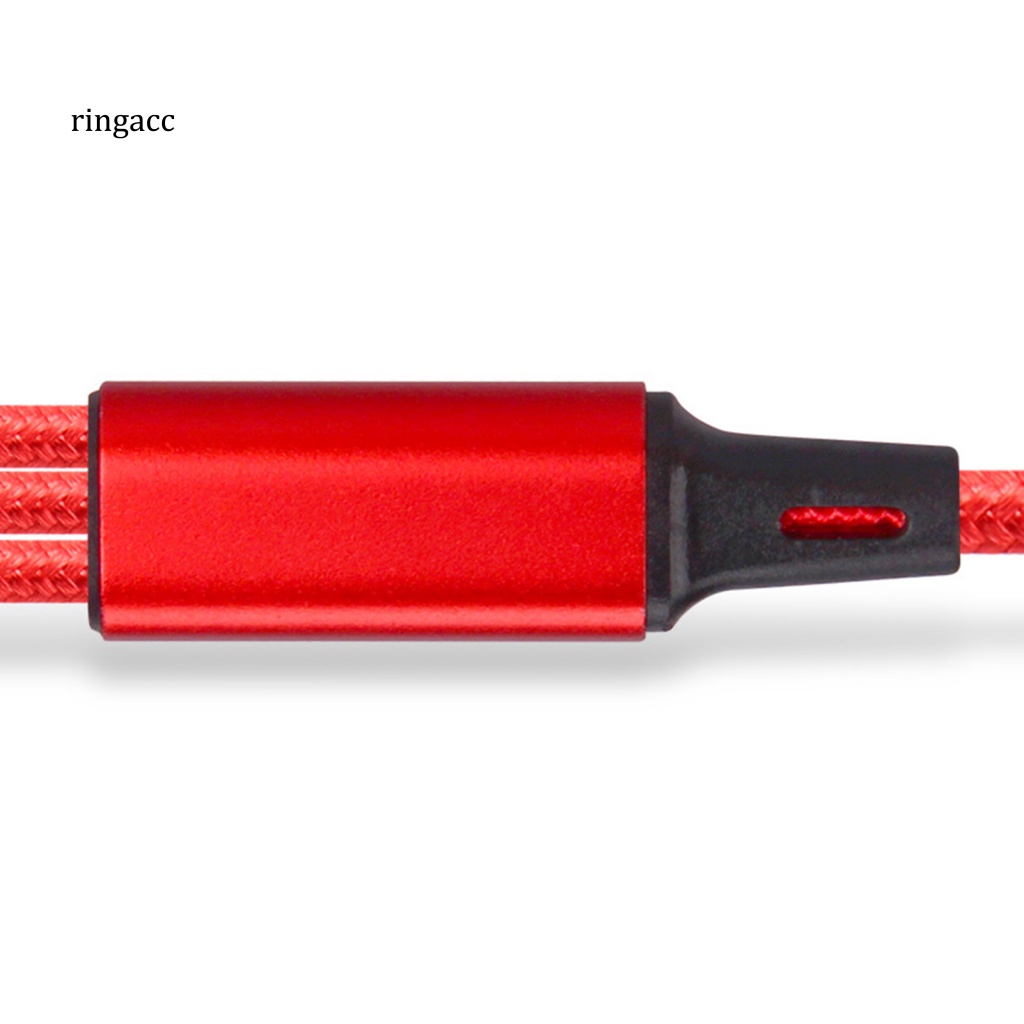 Dây Cáp Sạc Ba Trong Một RGA Chống Đứt Dành Cho Điện Thoại Doanh Nhân Trip 2A 8Pin Type-C Micro USB