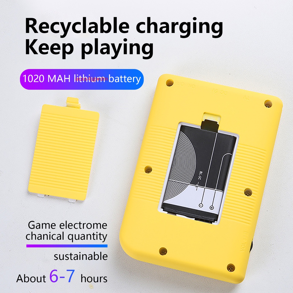 Mini 500 trong 1 trò chơi cầm tay máy chơi game cầm tay retro tiên tiến