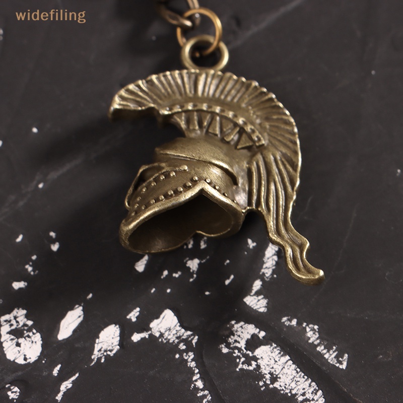 Móc Khóa Hợp Kim Hình Nón Bảo Hiểm Chiến Binh Hy Lạp Bản Rộng Sành Điệu Cho Nam