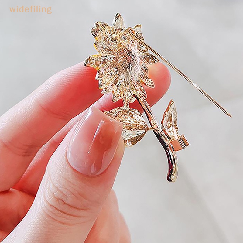 Trâm Cài Áo Hình Hoa Hướng Dương Thời Trang Dành Cho Nữ