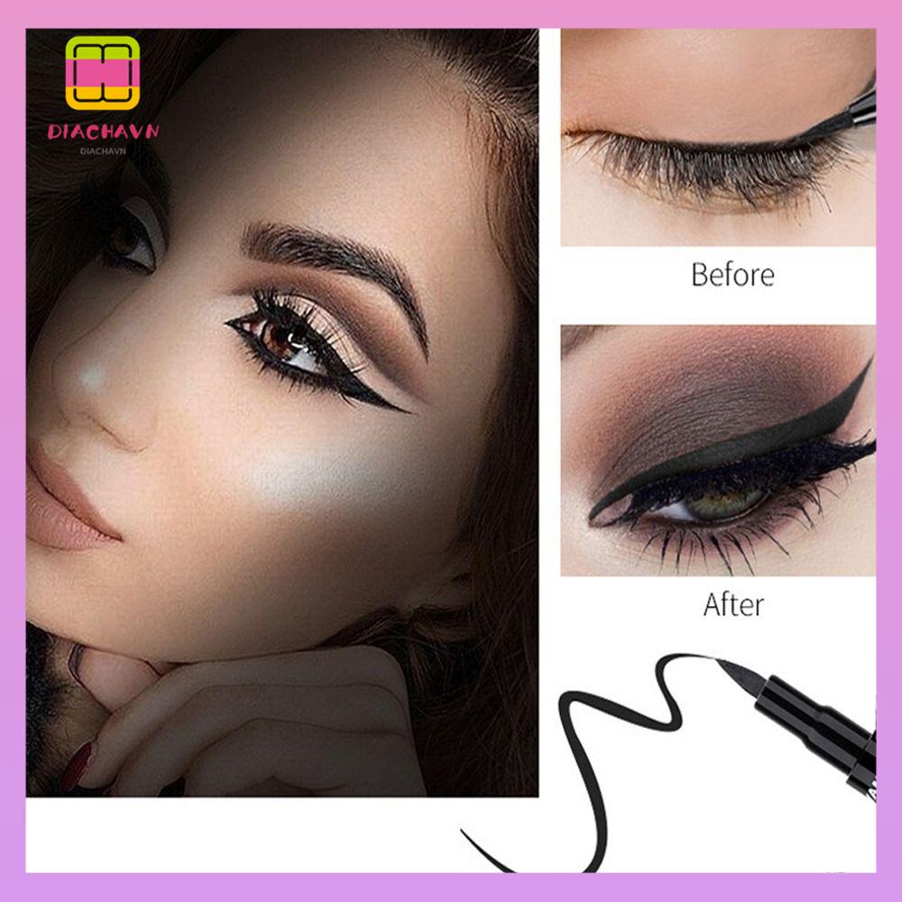 DIACHAVN Bút Kẻ Mắt Dạng Lỏng Chống Thấm Nước Bền Màu Đến 36 Giờ