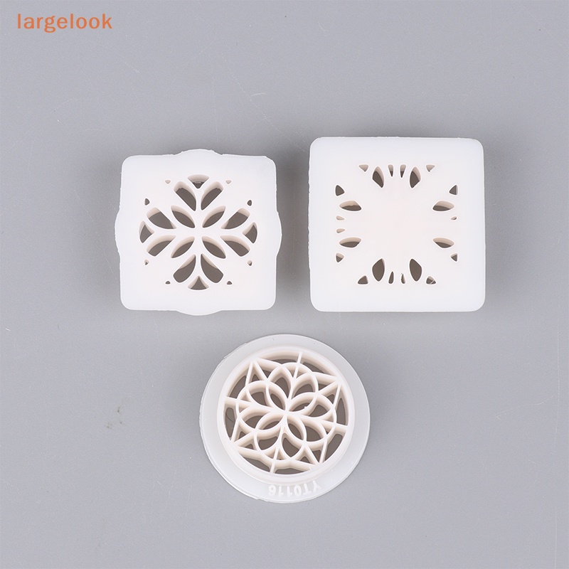 1 Con Dấu Đất Sét Polymer In Họa Tiết Hoa Lá Trang Trí Bánh