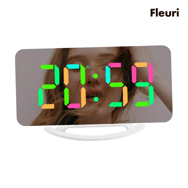 Đồng Hồ Báo Thức Điện Tử Màn Hình LED Kỹ Thuật Số Cỡ Lớn Để Bàn Trang Trí Cho Người Lớn Và Trẻ Em