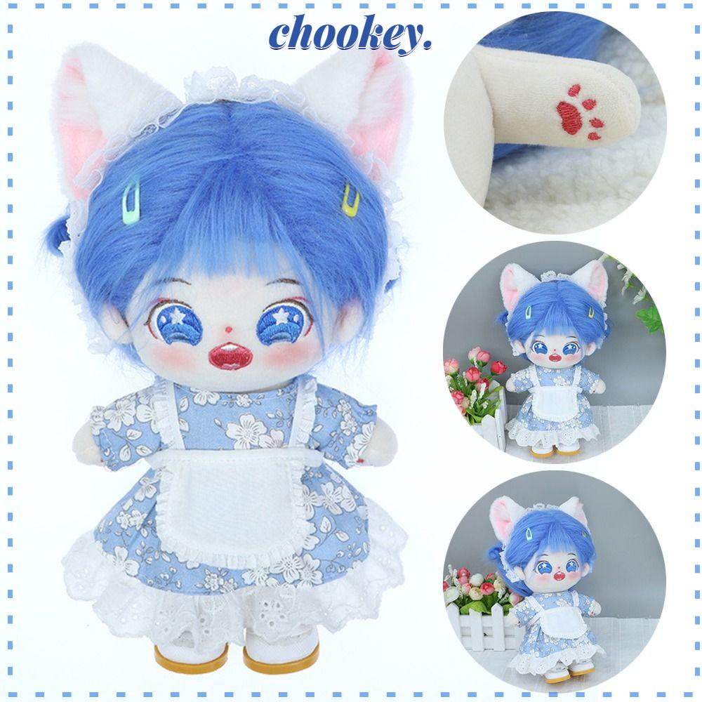 CHOOKEY Băng Đô Cài Tóc Hình Búp Bê Dễ Thương