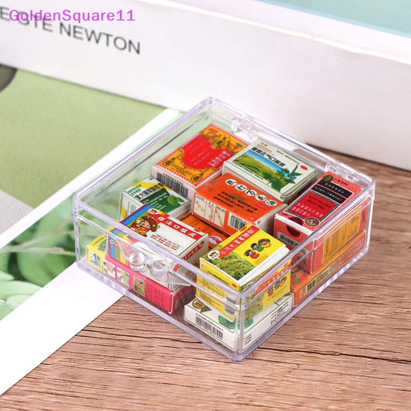 1 Bộ Hộp Đựng Thuốc 1: 12 Dùng Trang Trí Nhà Búp Bê