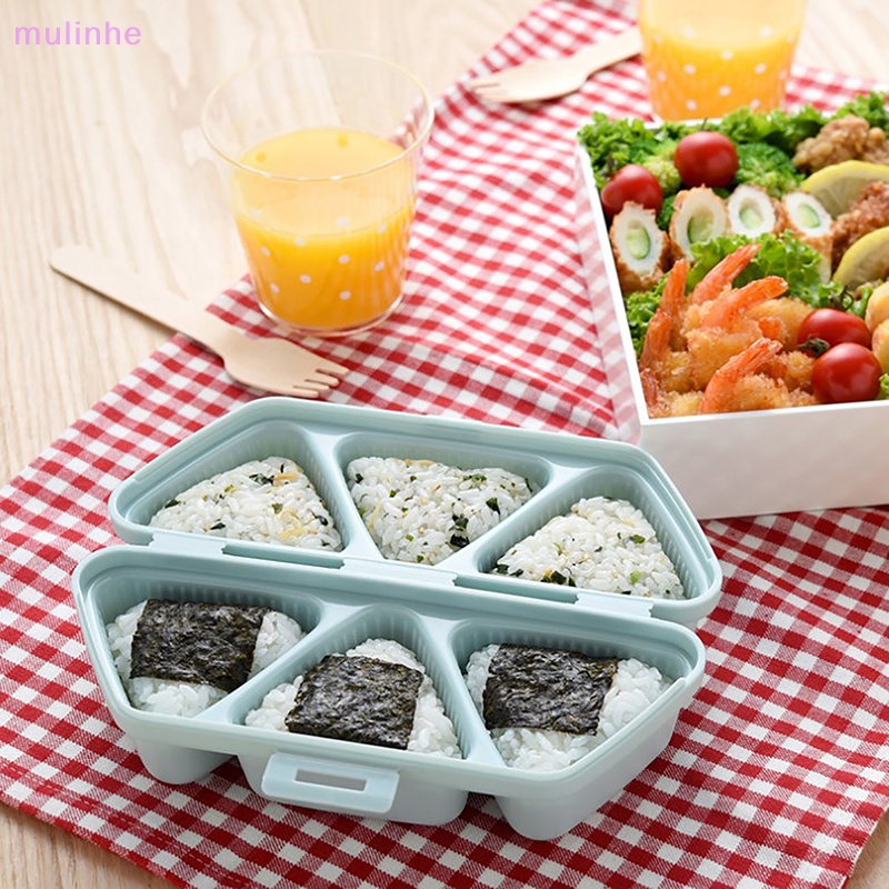 Khuôn Làm Cơm Nắm Hình Tam Giác Có Thể Tái Sử Dụng
