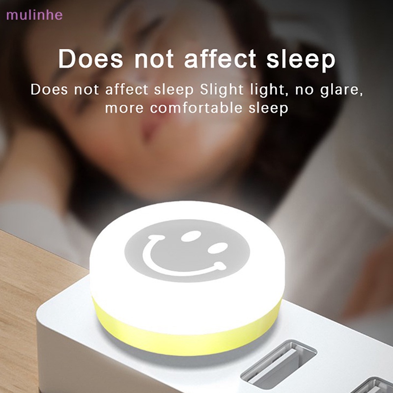 Đèn Ngủ LED mulinhe USB Hình Mặt Cười Kích Thước Nhỏ Dễ Sử Dụng Tiết Kiệm Năng Lượng Và Tiết Kiệm Điện Cho Trẻ Em vn