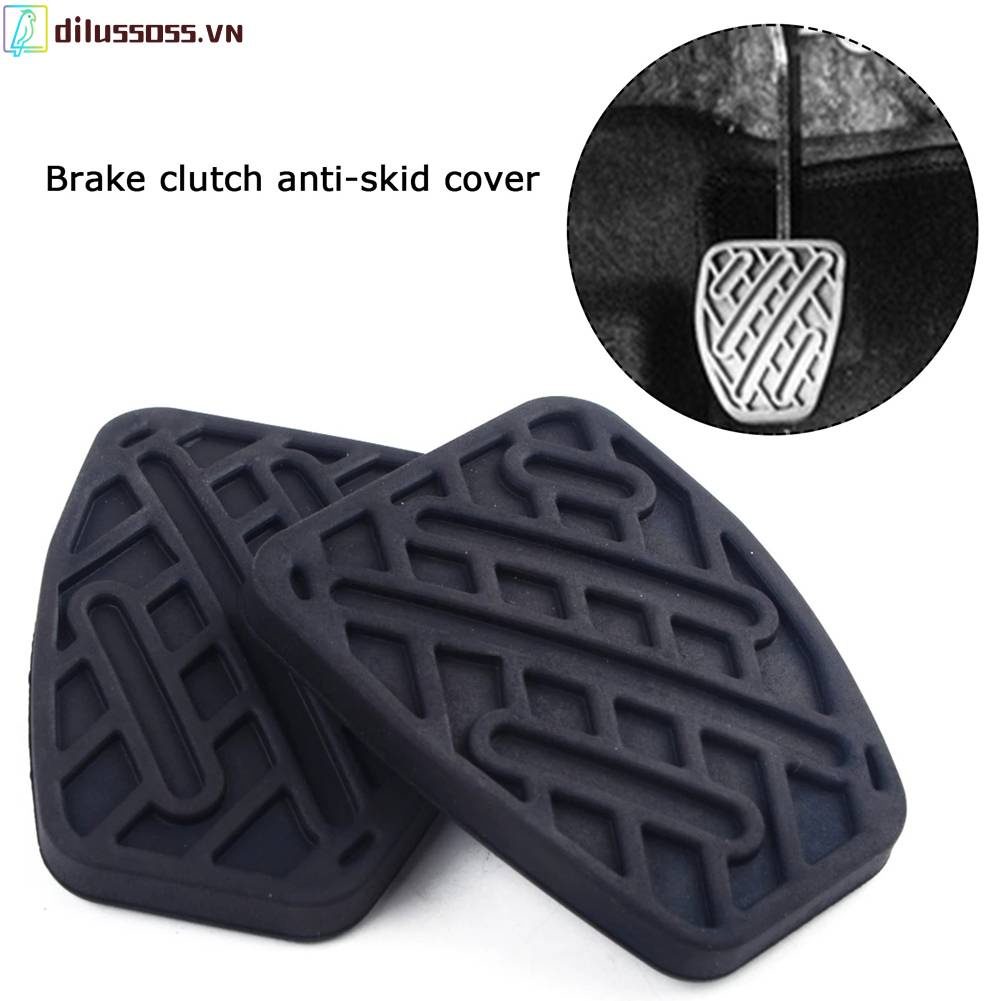 Set 2 Bàn Đạp Phanh Xe Hơi Chống Trượt Cho Nissan Qashqai 2007-2016