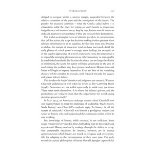 Leadership: Six Studies In World Strategy