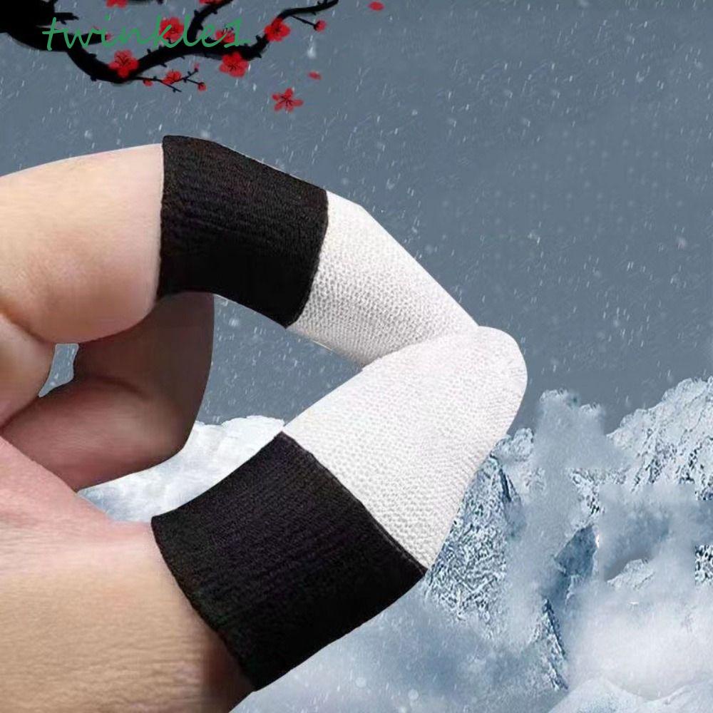 TWINKLE Găng Tay Hở Ngón Bằng Sợi Bạc Sterling Chống Mồ Hôi Có Thể Chạm Màn Hình Cảm Ứng Cho Nữ