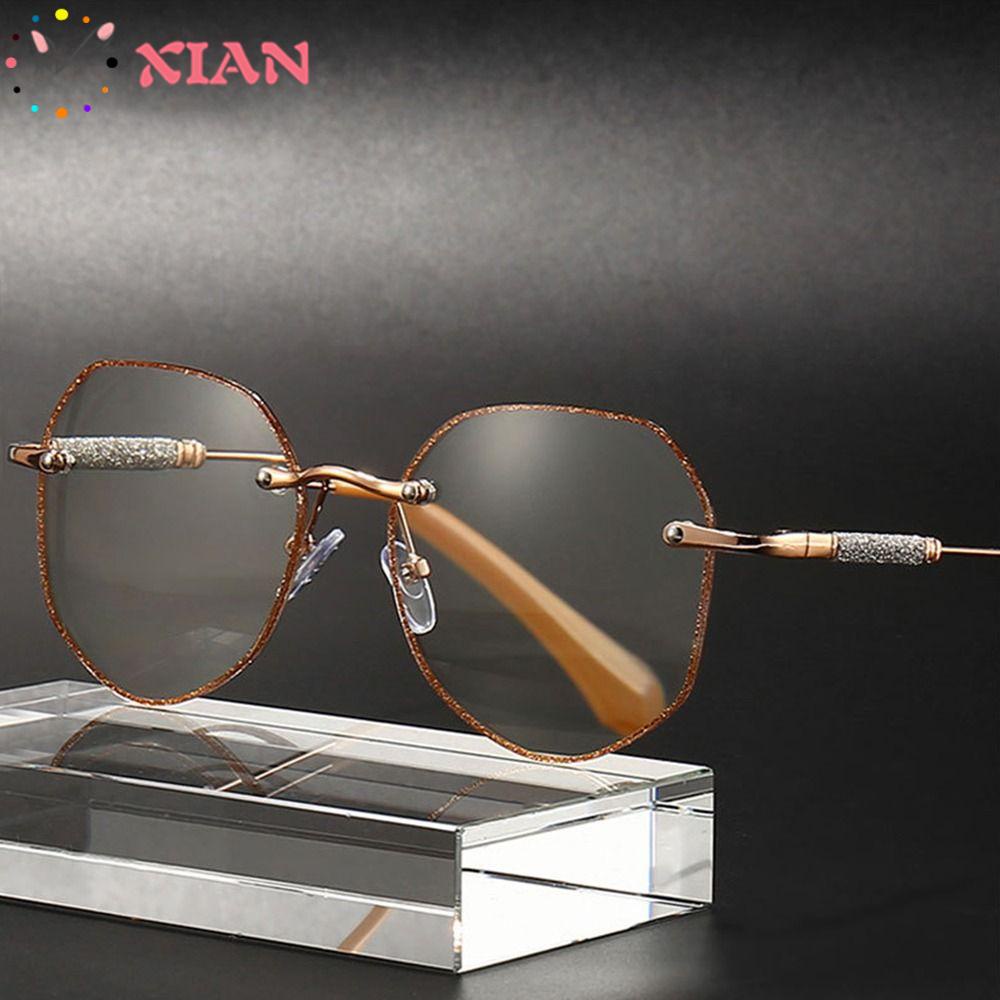 XIANTIN Kính Đọc Sách Chống Ánh Sáng Xanh Phong Cách Vintage Thời Trang