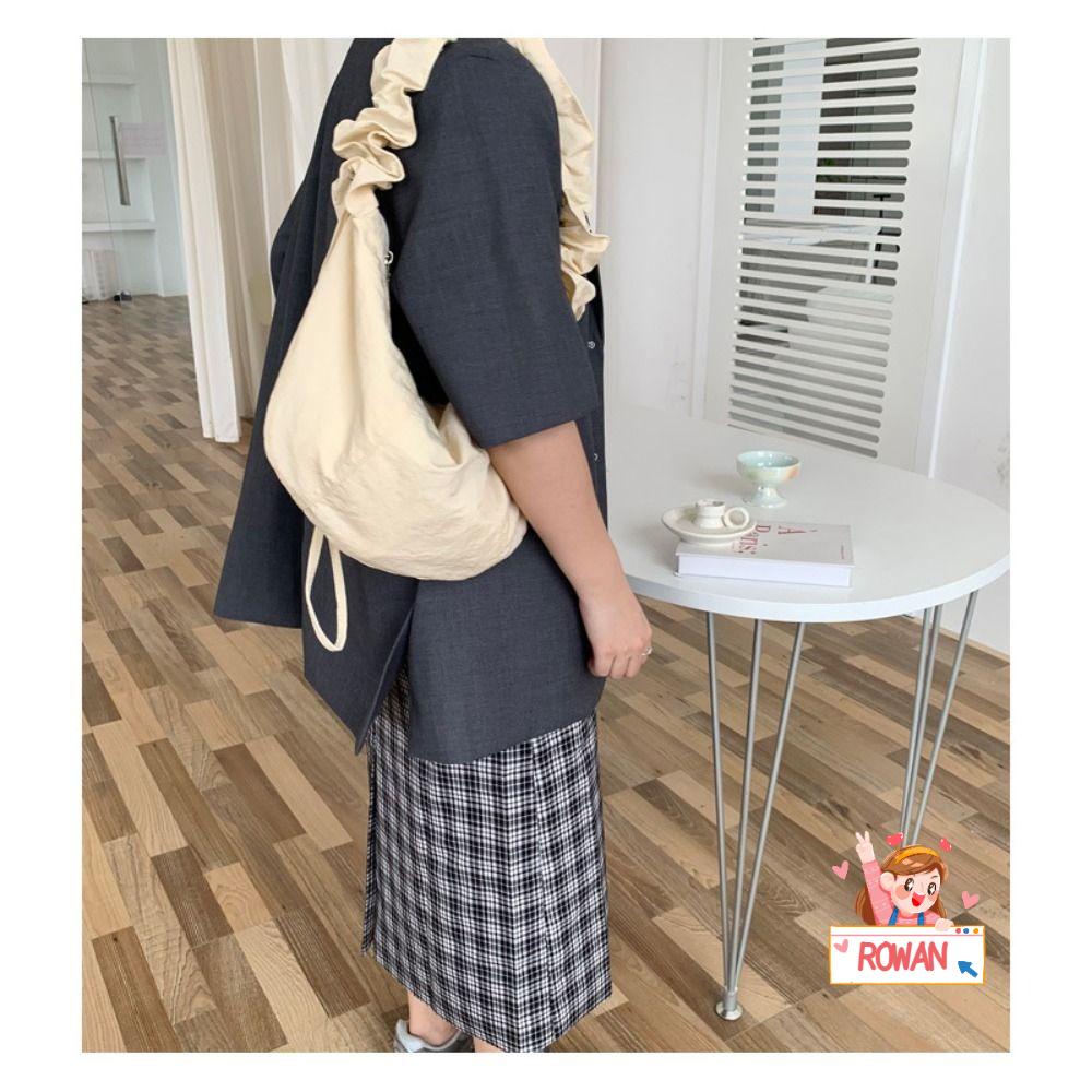 ROWANS Ba Lô Dây Rút Chất Liệu Canvas Cho Nữ