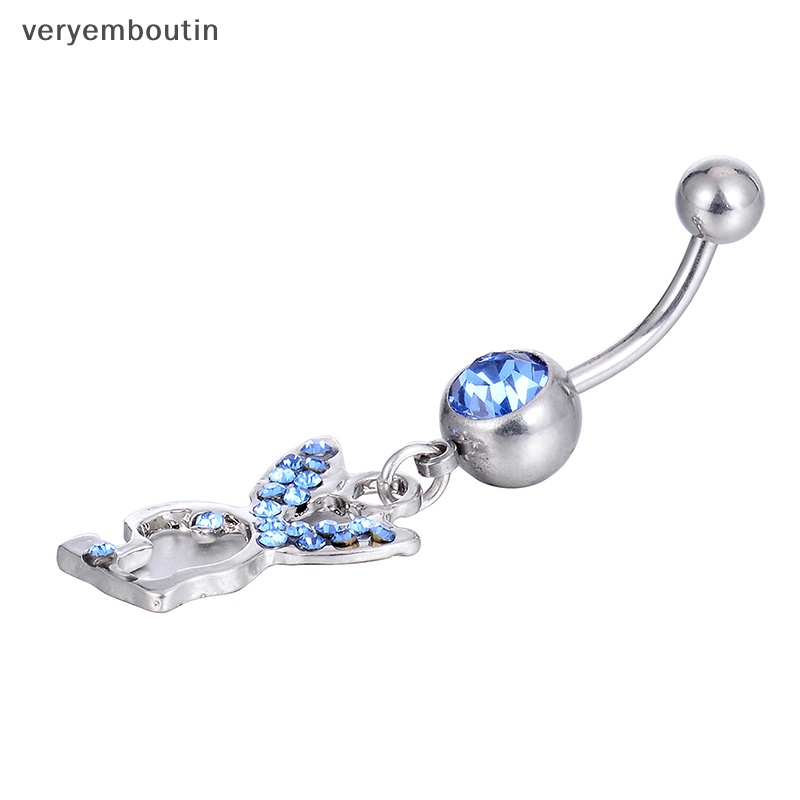 Khuyên Rốn Hình Thỏ Hoạt Hình Dễ Thương