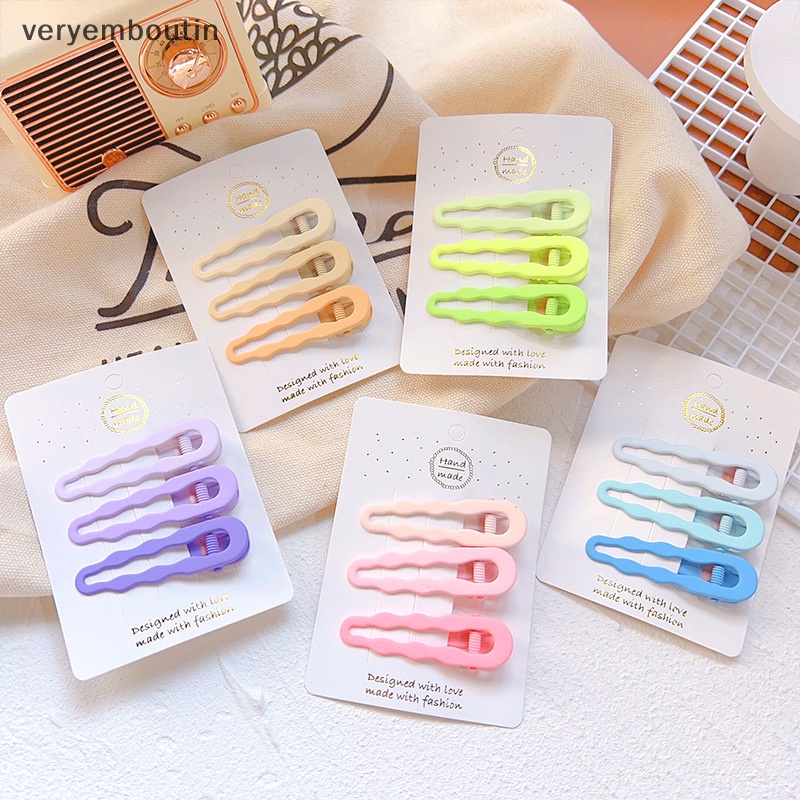 Kẹp Tóc Họa Tiết Hình Học Màu Gradient Thời Trang Cho Nữ