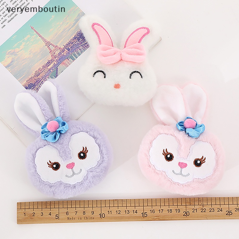 Trâm Cài Áo Hình Thỏ Hoạt Hình Nhồi Bông Dễ Thương