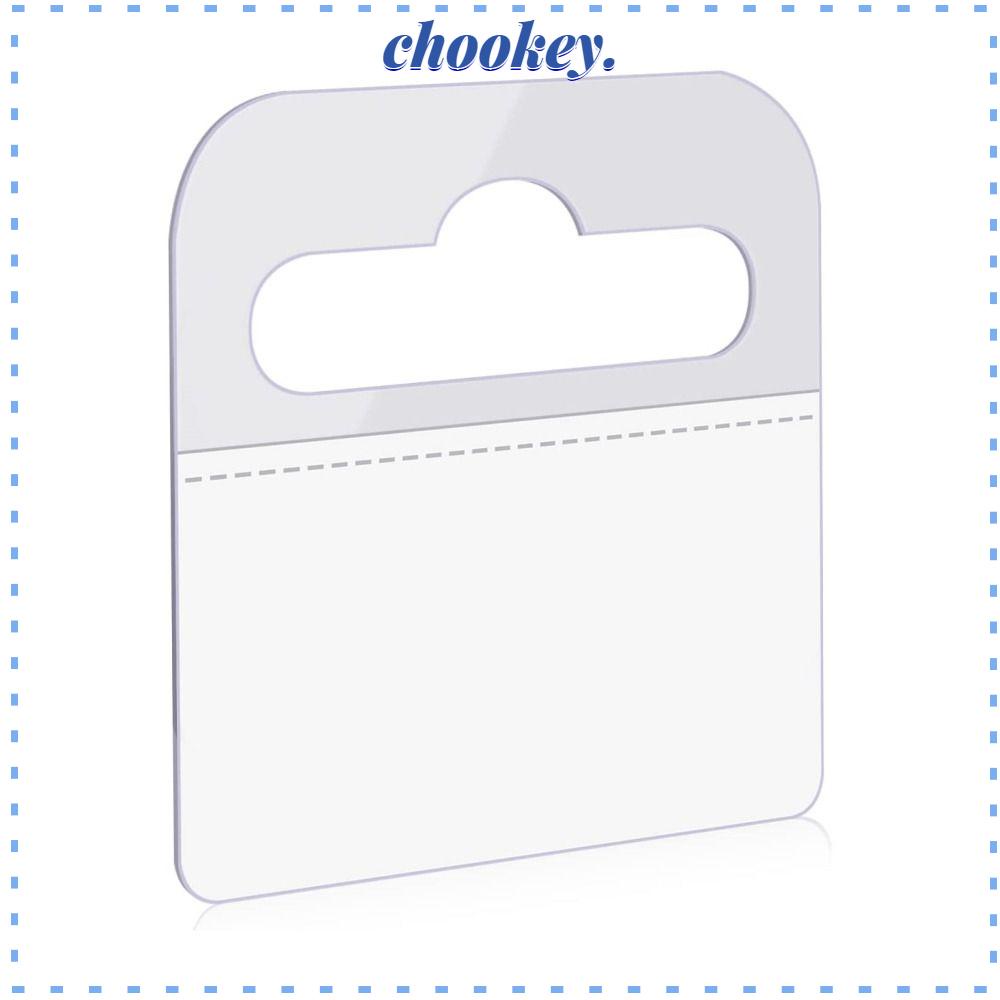 CHOOKEY Móc Treo Trưng Bày Thẻ Tự Dính Tiện Lợi