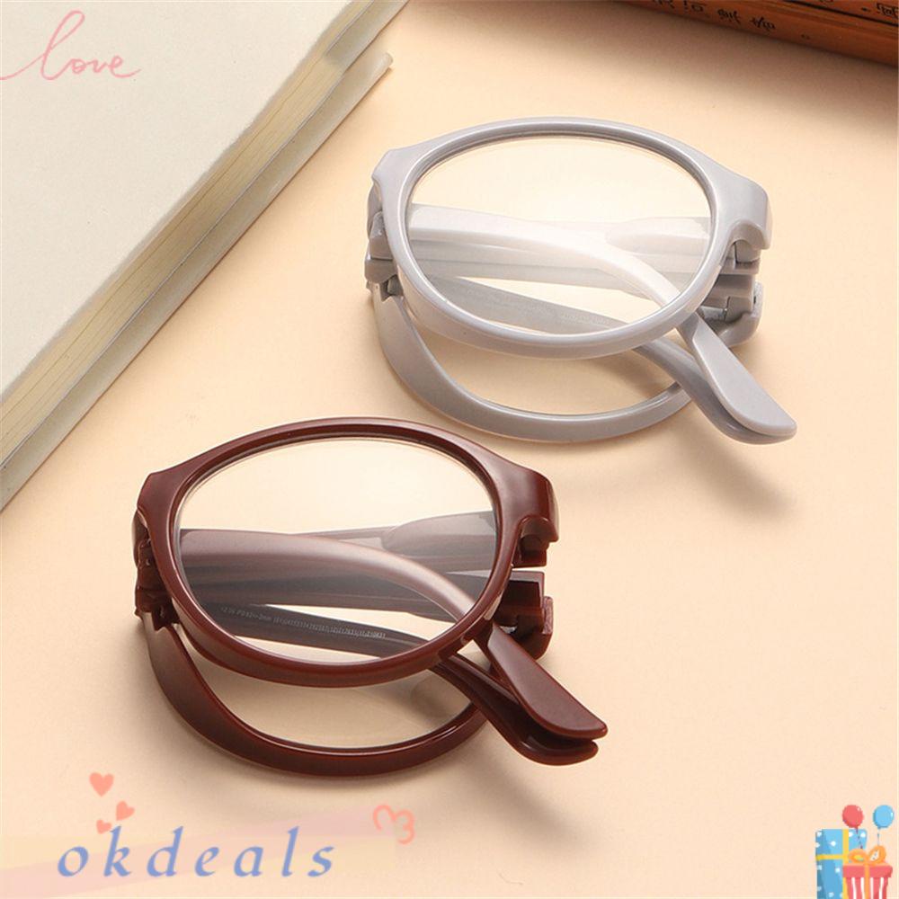 OKDEALS Kính Đọc Sách 1.0x ~ 4.0x Có Thể Gấp Lại Được