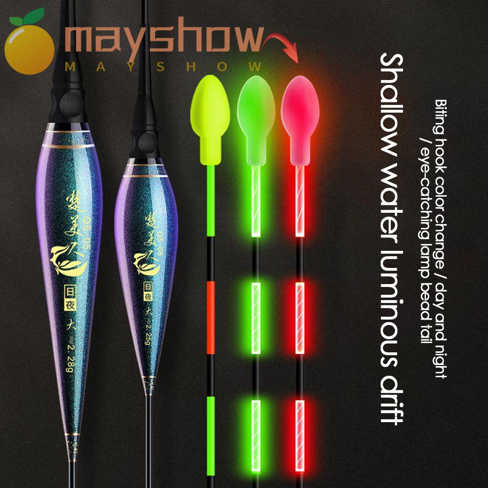 MAYSHOW Phao Câu Cá Điện Tử Có Đèn Báo Hiệu