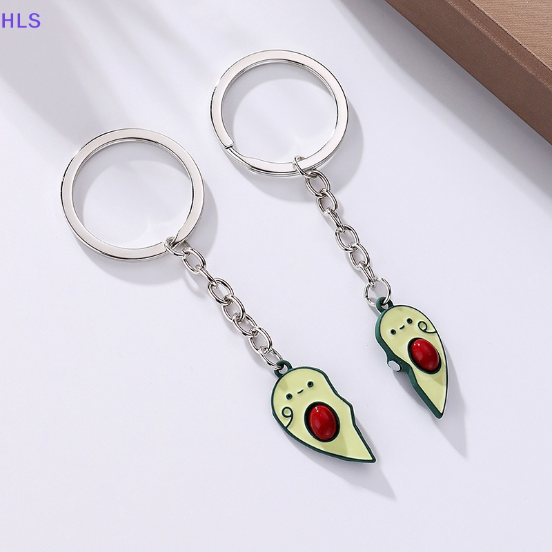 Set 2 Móc Khóa Cặp Đôi Dễ Thương Phù Hợp Làm Quà