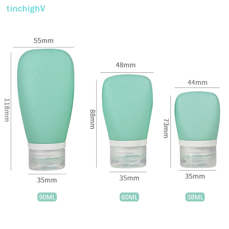 Bình Đựng Dầu Gội / Mẫu Thử Bằng Silicone Nhỏ Gọn Tiện Lợi Dành Cho Đi Du Lịch