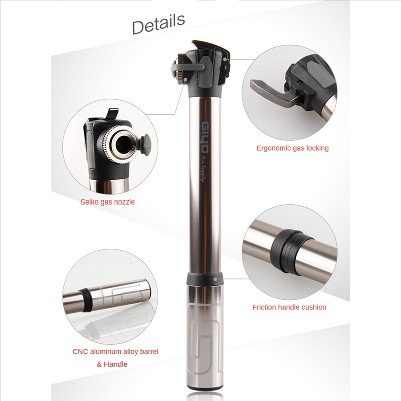 Bơm Xe Đạp Mini GIYO GM-49L MTB