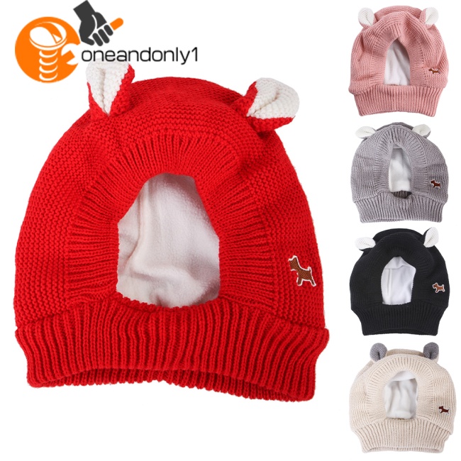 Mũ Dệt Kim Bảo Vệ Tai Chống Ồn Có Thể Giặt Sạch Dành Cho Thú Cưng Cỡ Vừa Và Lớn