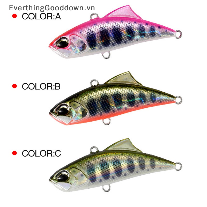 Everthinggooddown Mồi Câu Cá Nhật Bản Mới Đầu Lê VIB 45MM / 5.3G Luya Phiên Bản Tiếng Ồn