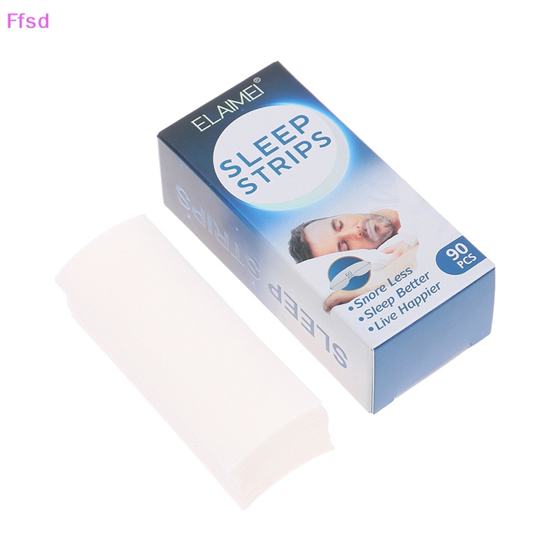 {Ffsd} Set 90 Băng Keo Dán Miệng Nhẹ Nhàng Để Thoáng Khí Tốt Hơn * Bán Chạy