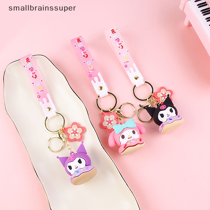 SANRIO Móc Khóa Búp Bê Hoạt Hình Kuromi Kuromi My Melody Dễ Thương Dùng Để Trang Trí Ba Lô / Ô Tô SBS