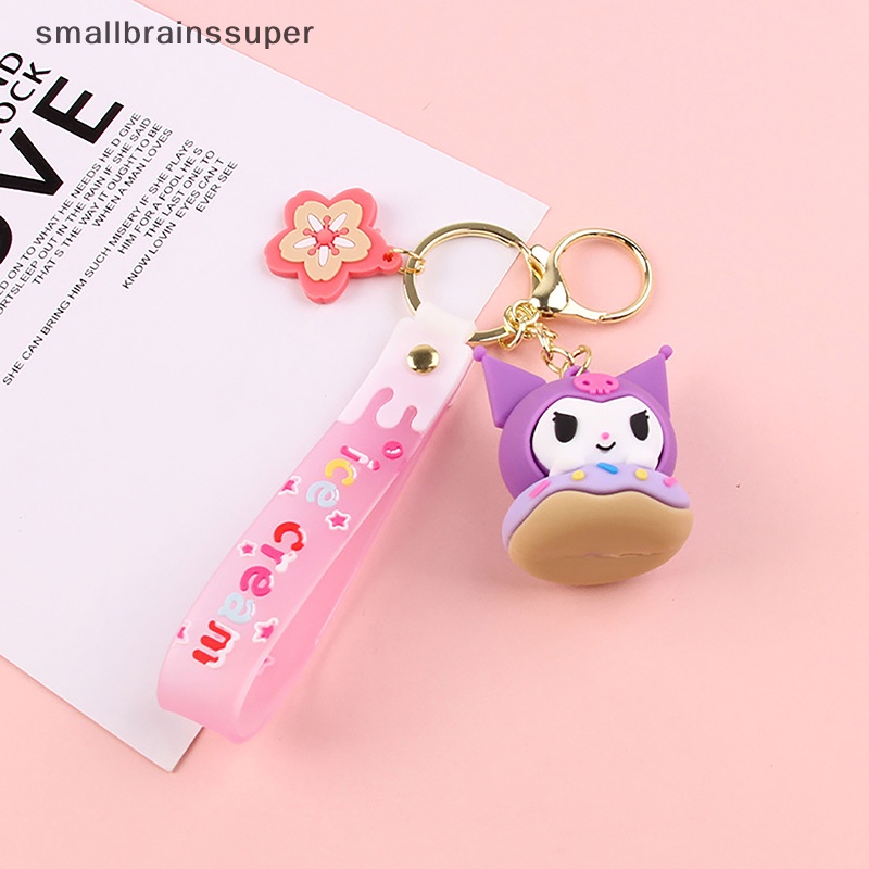 SANRIO Móc Khóa Búp Bê Hoạt Hình Kuromi Kuromi My Melody Dễ Thương Dùng Để Trang Trí Ba Lô / Ô Tô SBS