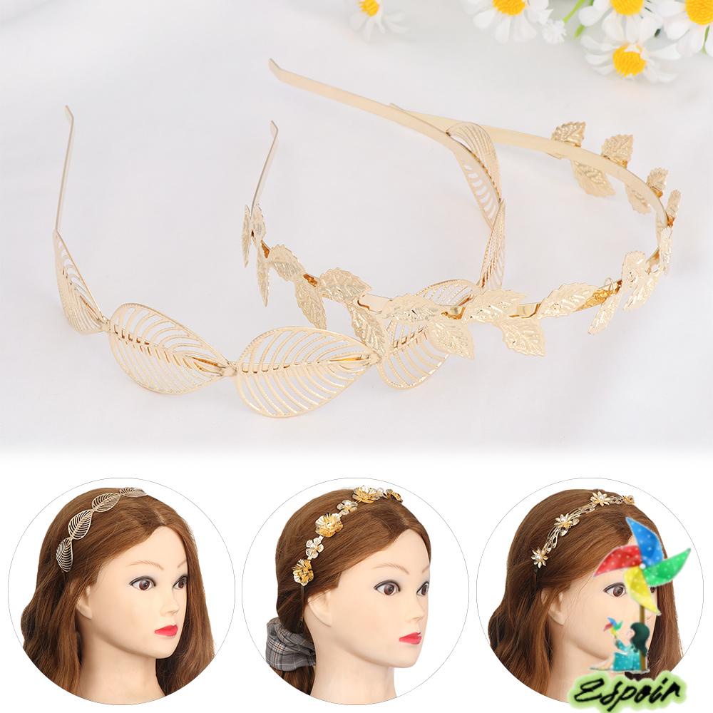 ESPO Băng Đô Cài Tóc Hình Chiếc Lá Phong Cách Retro Thanh Lịch Mới