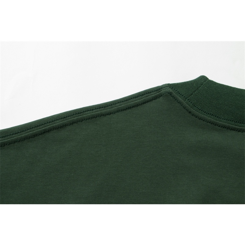 Áo Thun BA33 Tay Ngắn Thêu Cỏ Ba Lá Phong Cách Unisex Hợp Thời Trang