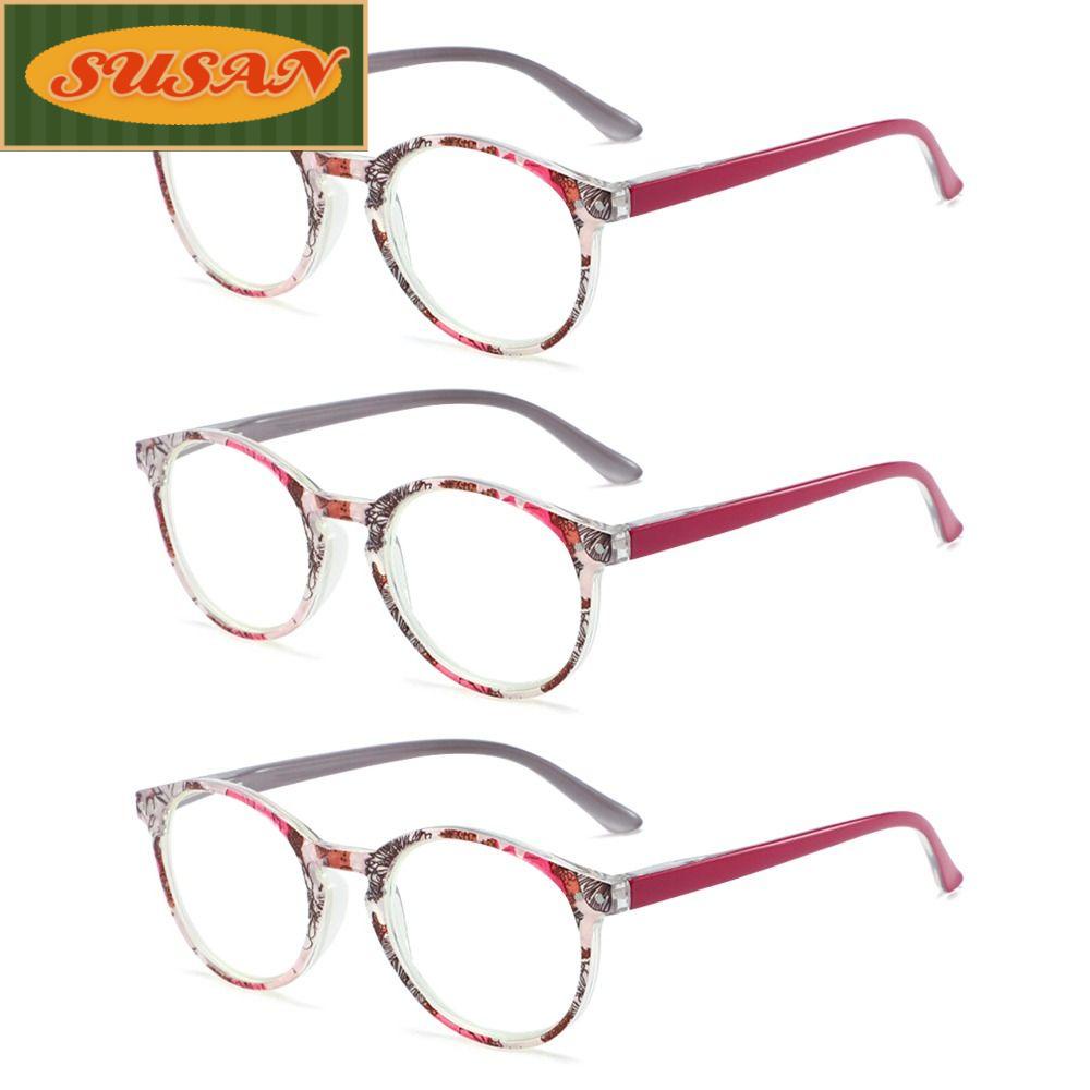 SUSANS Kính Đọc Sách Gọng Siêu Nhẹ Phong Cách Vintage Thanh Lịch