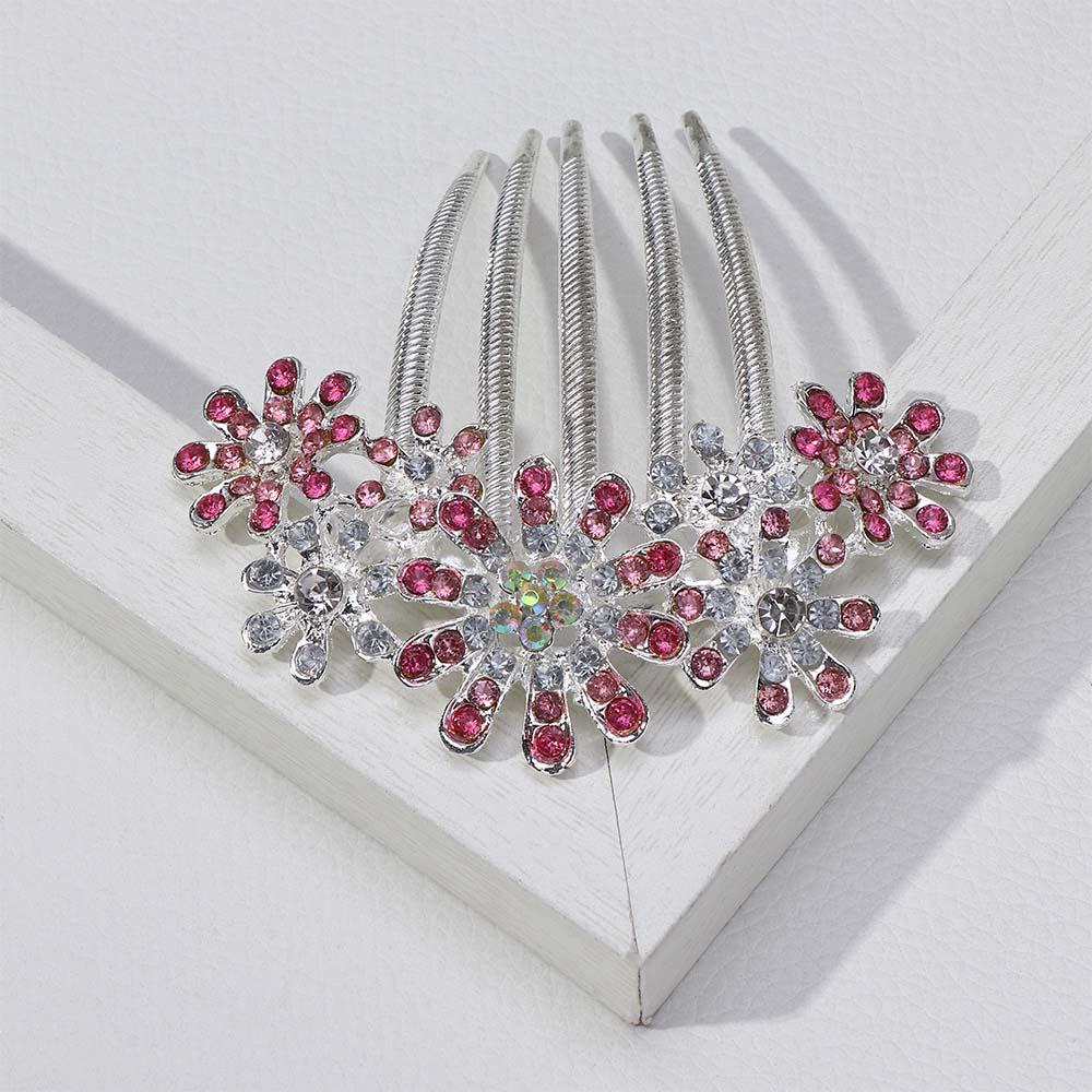 Erich kẹp tóc phụ nữ đẹp phụ kiện tóc cưới rhinestone tuck comb