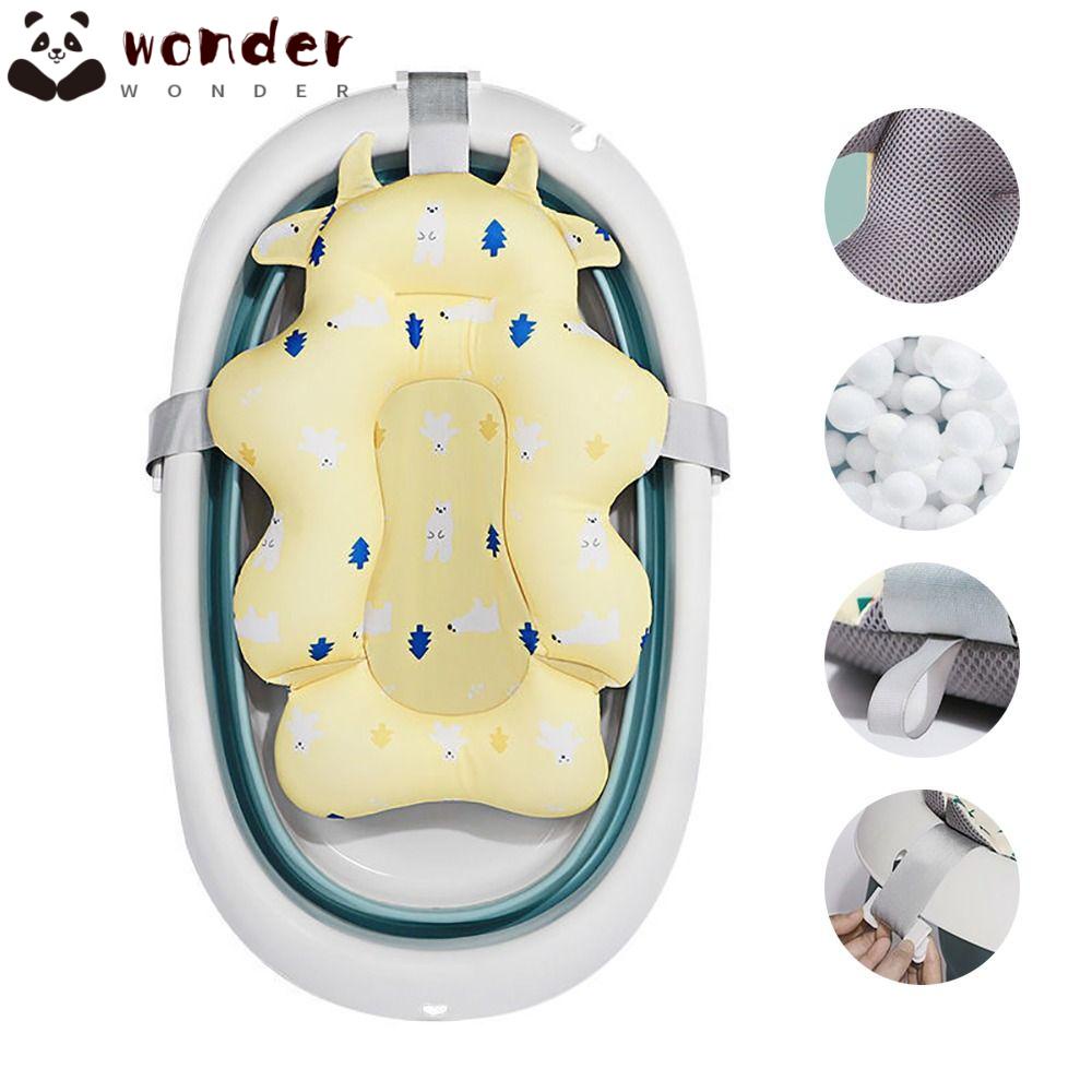 WONDER Đệm Ngồi Bồn Tắm Mềm Mại Thoải Mái Chống Trượt An Toàn Cho Bé