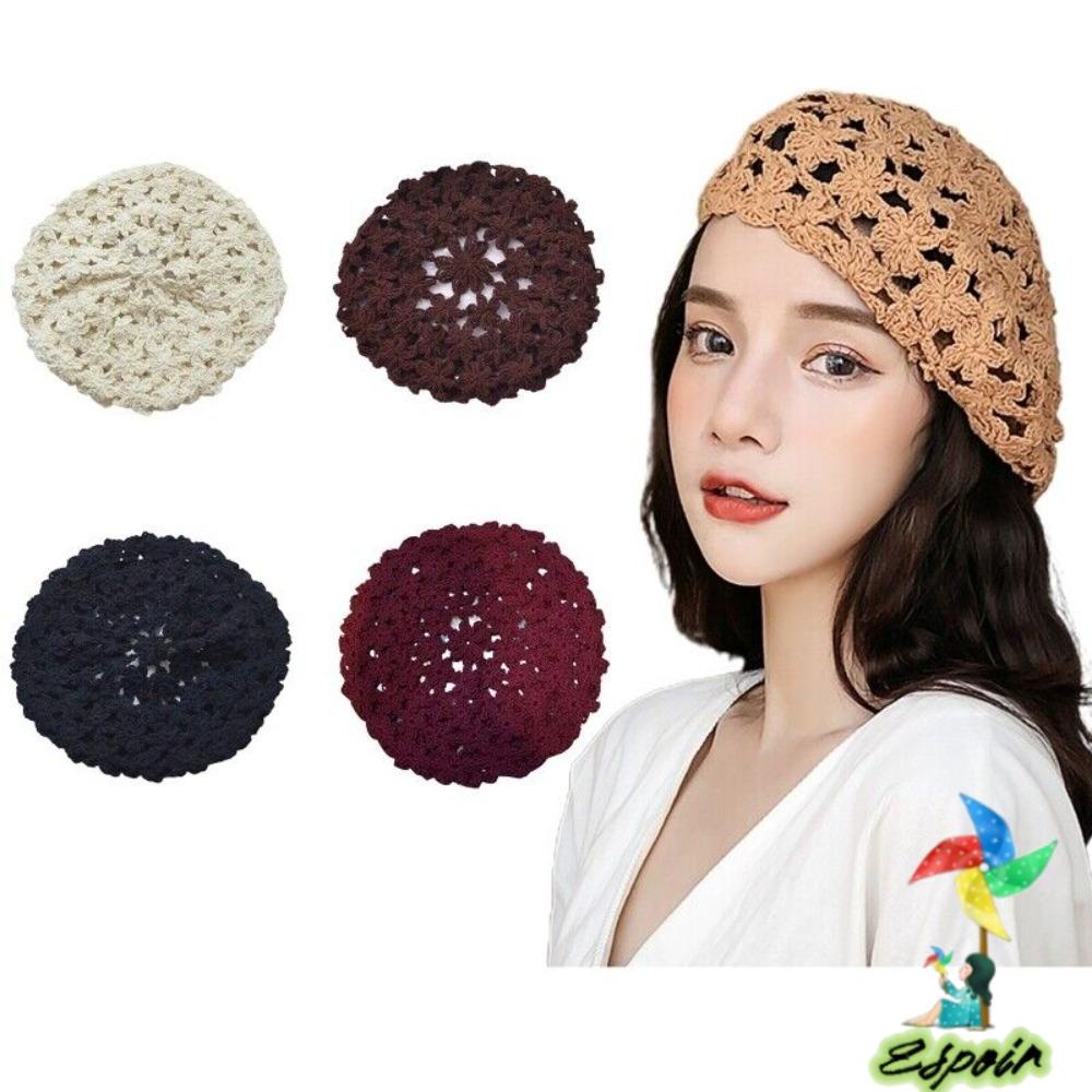 ESPO Mũ Beret Cotton Mềm Mại Co Giãn Thời Trang Mùa Hè