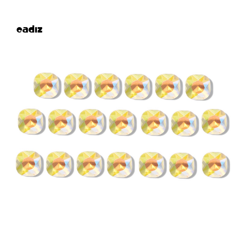 Bộ 20 Hạt Đá 3D Nhiều Màu Sắc Đính Trang Trí Móng Tay Nghệ Thuật