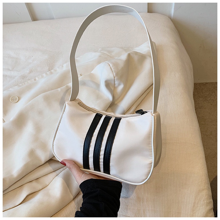 Túi Xách Đeo Vai / Kẹp Nách Chất Liệu Nylon Kích Cỡ Lớn Phong Cách Thời Trang Hàn