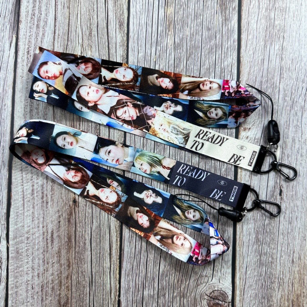Twice Album READY TO BE IVE ID Hanging Neck Sling Lanyard