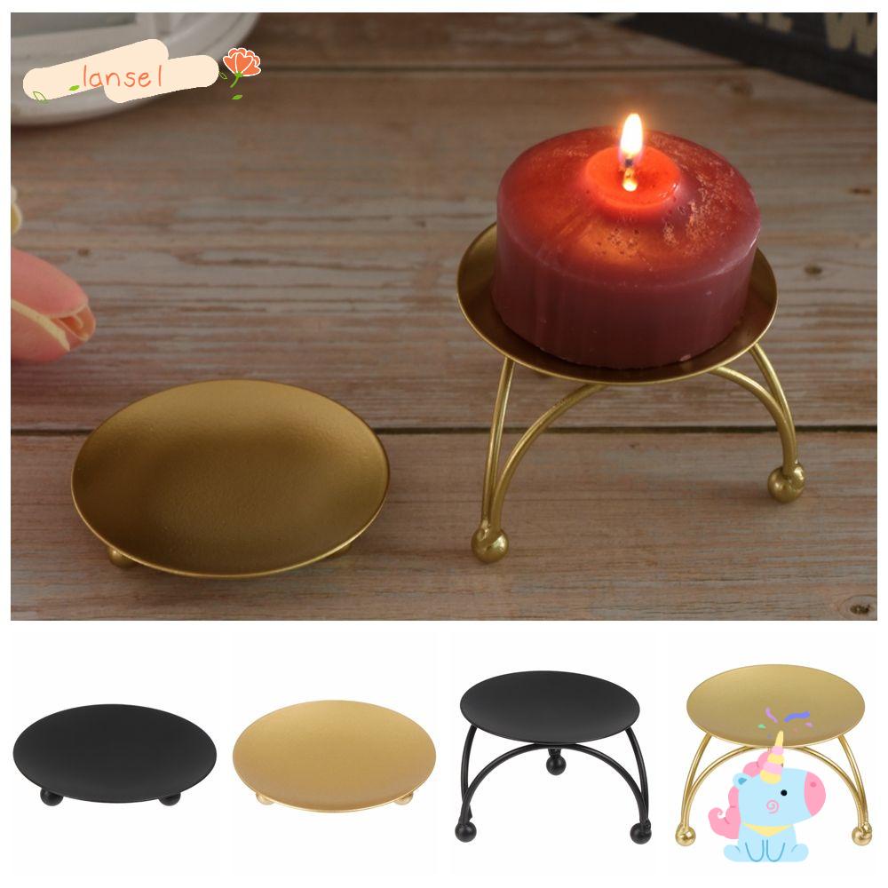LANSEL Giá Đỡ Đèn Cầy Bằng Sắt Trang Trí Nhà Cửa / Tiệc Cưới